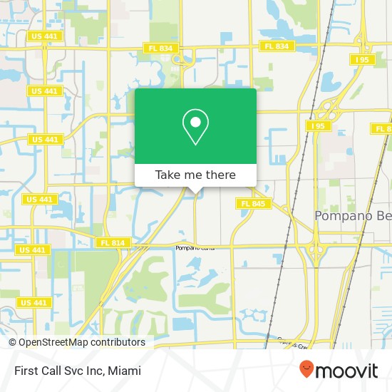 First Call Svc Inc map