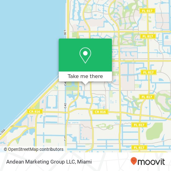 Andean Marketing Group LLC map