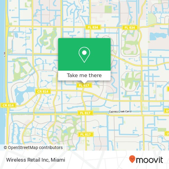 Wireless Retail Inc map