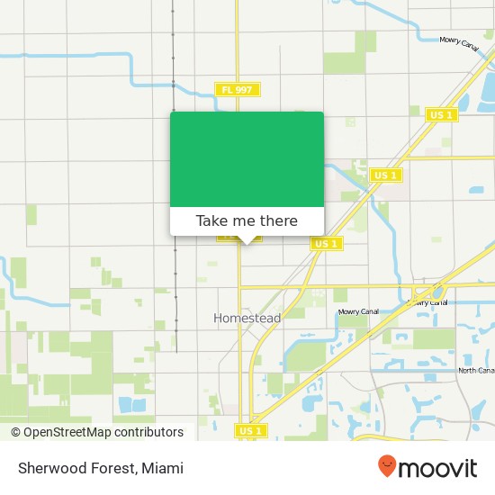 Mapa de Sherwood Forest