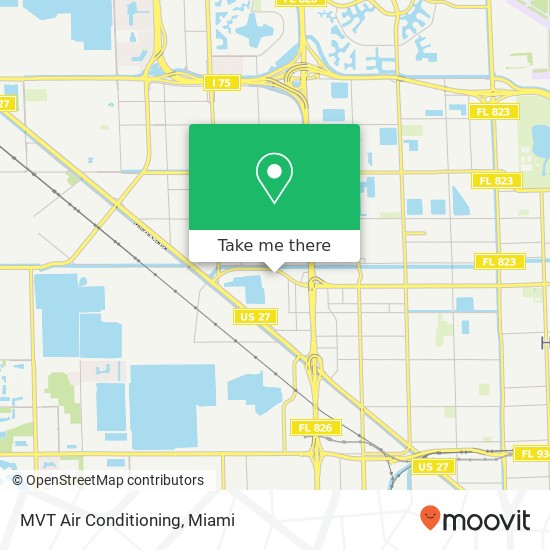 Mapa de MVT Air Conditioning