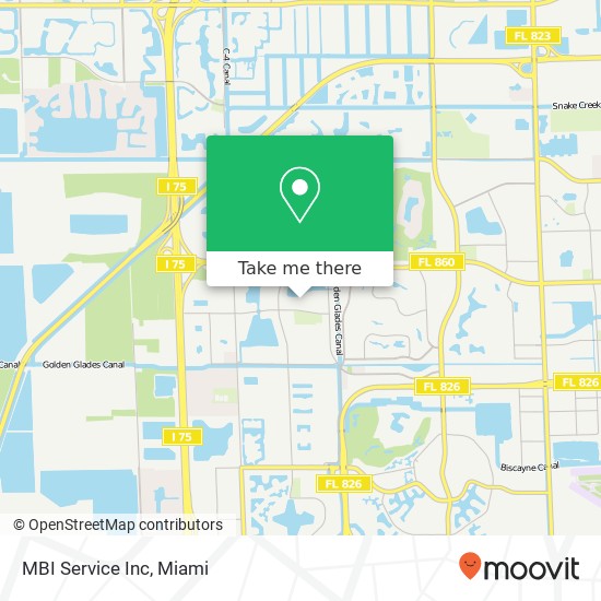 MBI Service Inc map