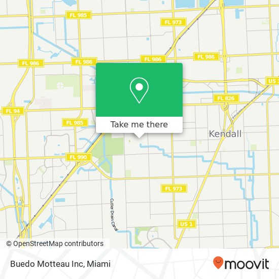 Buedo Motteau Inc map