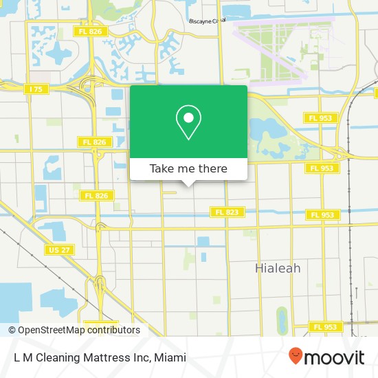 Mapa de L M Cleaning Mattress Inc