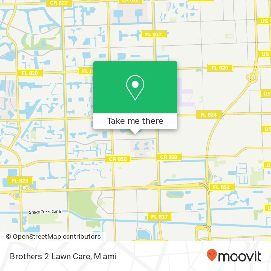 Mapa de Brothers 2 Lawn Care