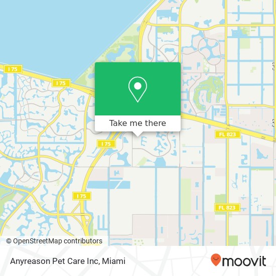 Anyreason Pet Care Inc map