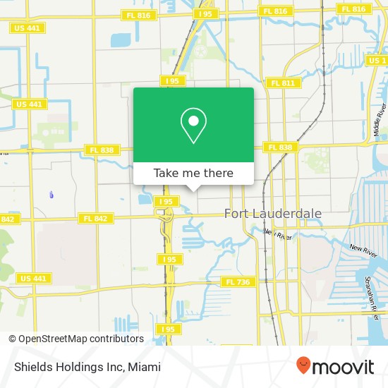 Shields Holdings Inc map