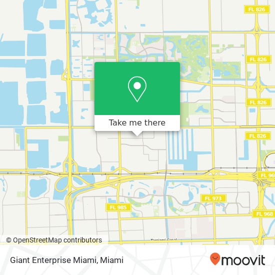 Giant Enterprise Miami map