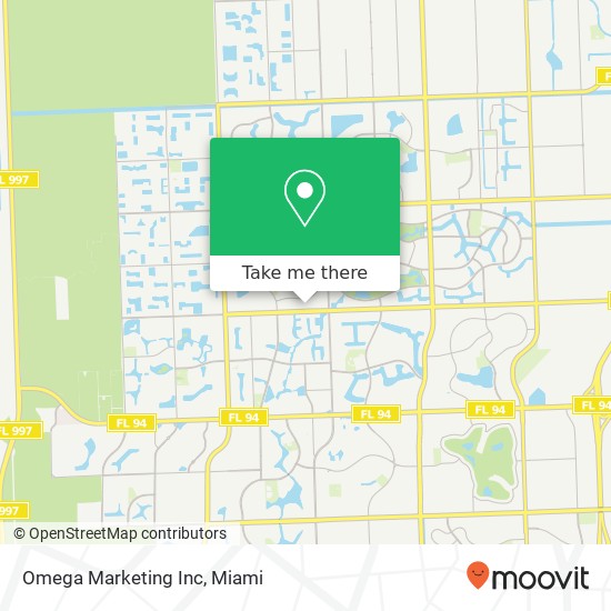 Omega Marketing Inc map