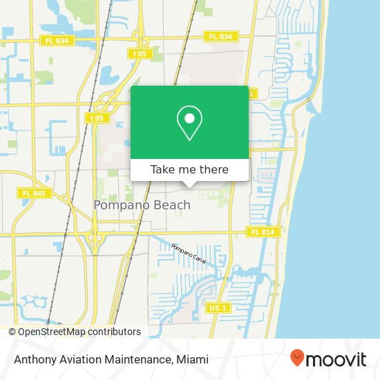 Mapa de Anthony Aviation Maintenance