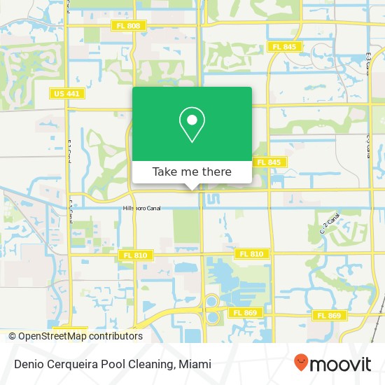 Denio Cerqueira Pool Cleaning map