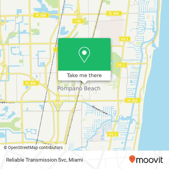 Mapa de Reliable Transmission Svc