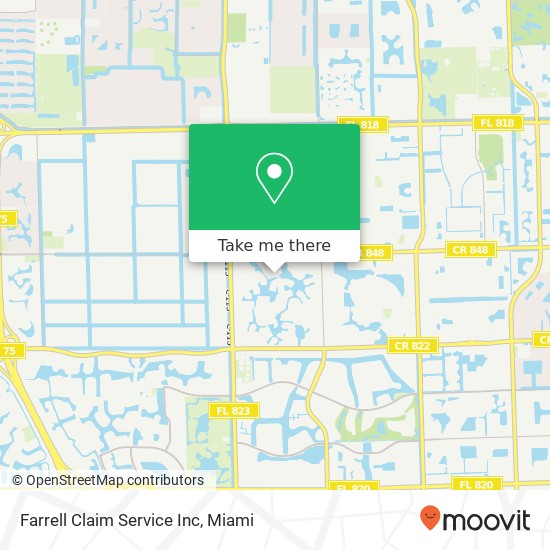 Mapa de Farrell Claim Service Inc