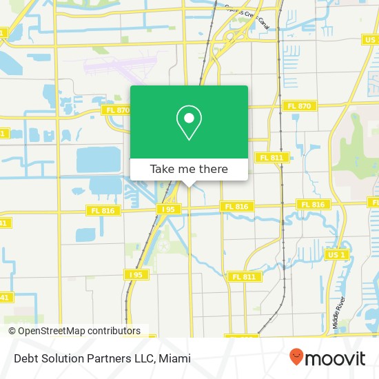 Debt Solution Partners LLC map