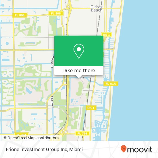 Frione Investment Group Inc map