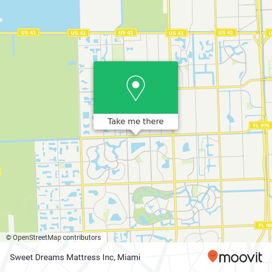 Mapa de Sweet Dreams Mattress Inc