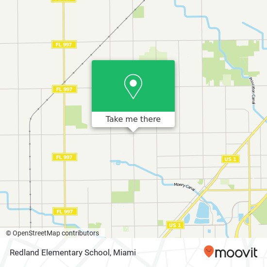 Mapa de Redland Elementary School