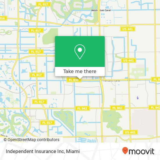Independent Insurance Inc map