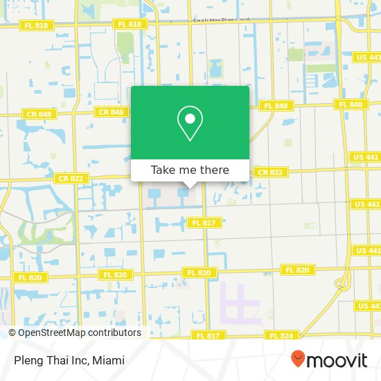 Pleng Thai Inc map