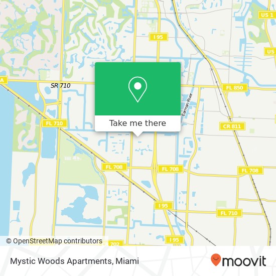 Mystic Woods Apartments map