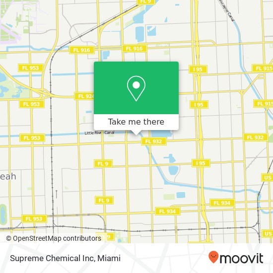 Supreme Chemical Inc map