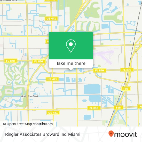 Mapa de Ringler Associates Broward Inc