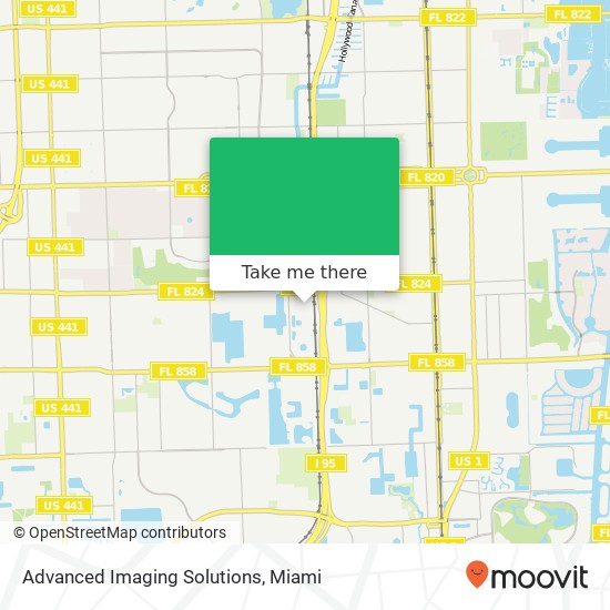 Advanced Imaging Solutions map