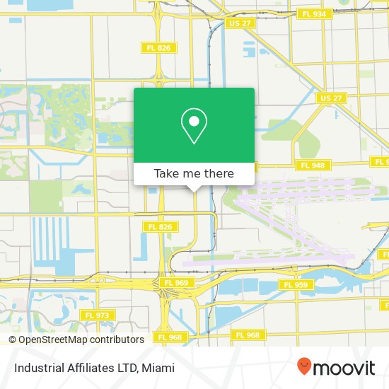 Mapa de Industrial Affiliates LTD