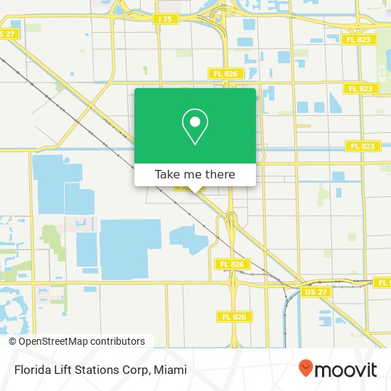 Mapa de Florida Lift Stations Corp