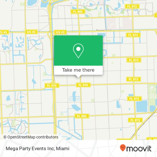 Mapa de Mega Party Events Inc