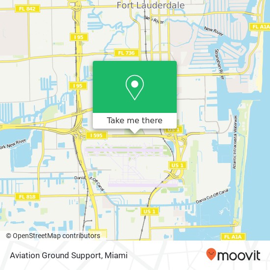 Aviation Ground Support map