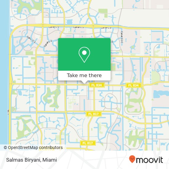 Salmas Biryani map