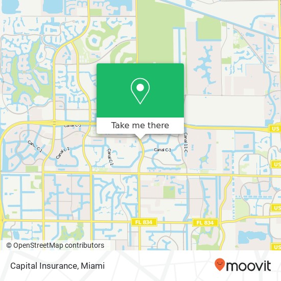 Capital Insurance map