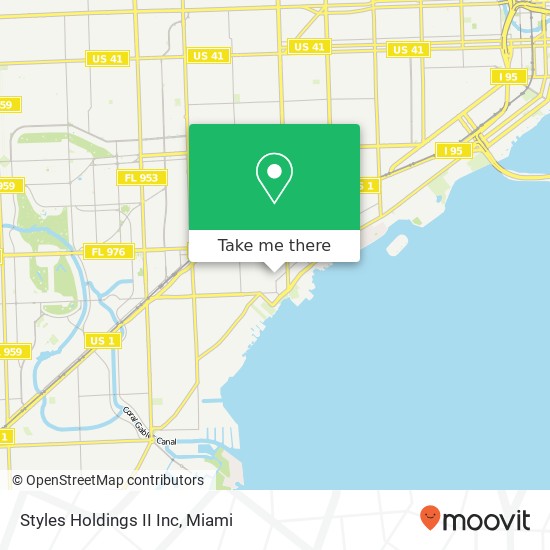 Styles Holdings II Inc map