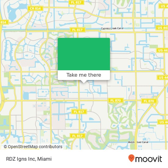 RDZ Igns Inc map