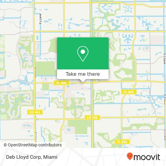 Deb Lloyd Corp map