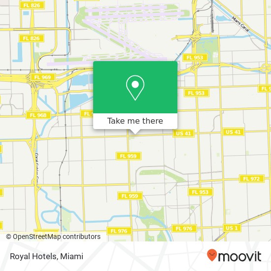 Mapa de Royal Hotels