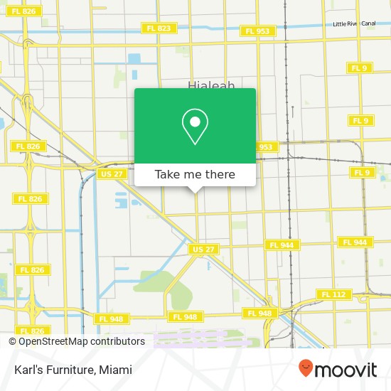 Mapa de Karl's Furniture