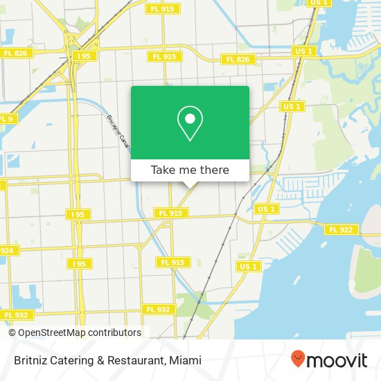 Britniz Catering & Restaurant map