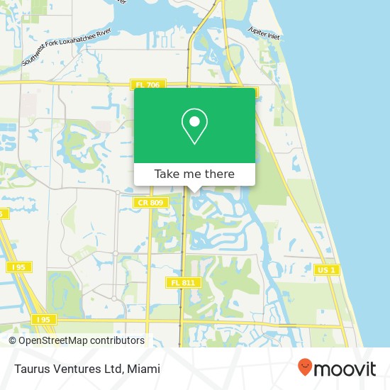 Mapa de Taurus Ventures Ltd