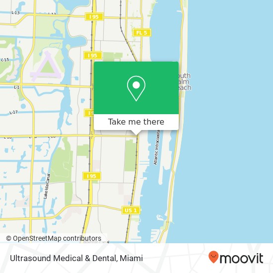 Ultrasound Medical & Dental map