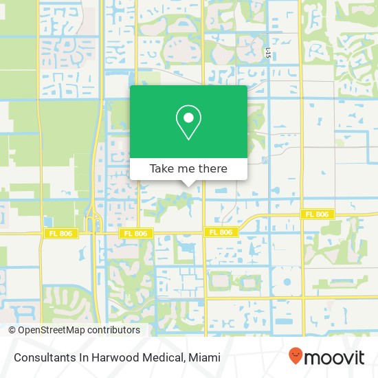 Mapa de Consultants In Harwood Medical