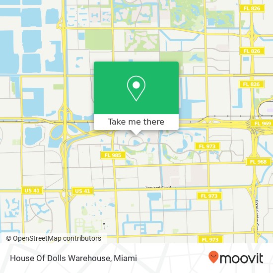 Mapa de House Of Dolls Warehouse