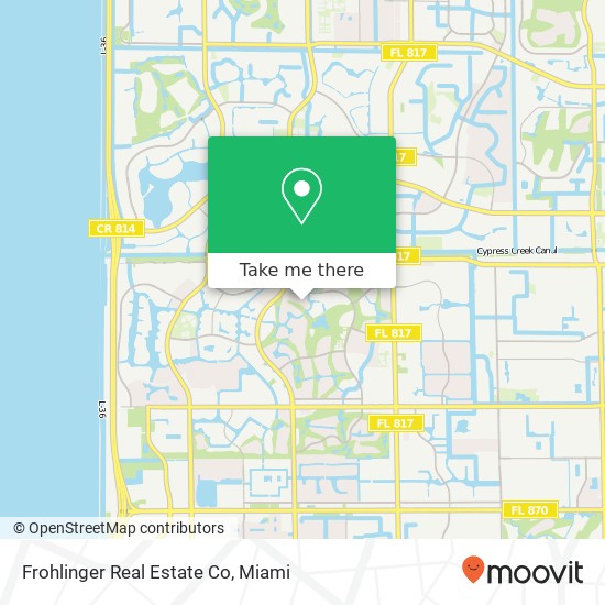 Mapa de Frohlinger Real Estate Co