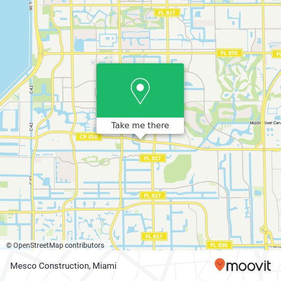 Mesco Construction map