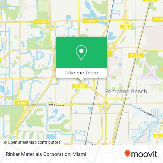 Rinker Materials Corporation map