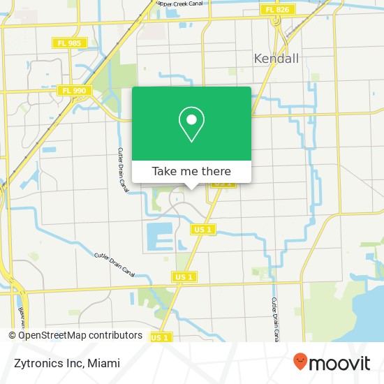 Zytronics Inc map