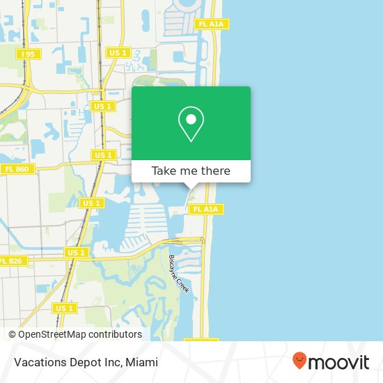 Vacations Depot Inc map