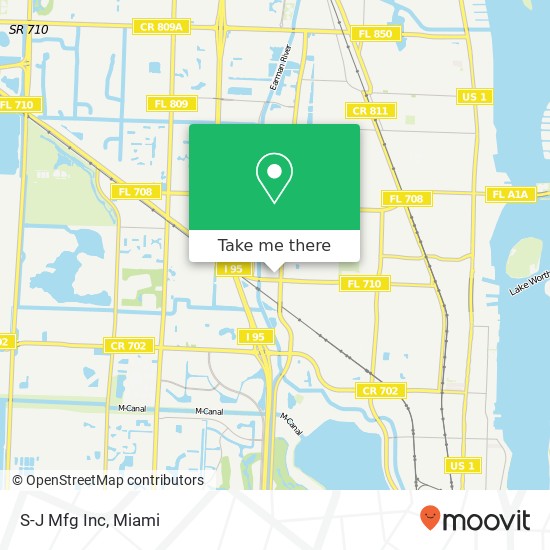 S-J Mfg Inc map