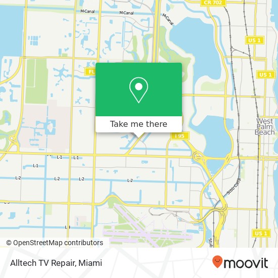 Mapa de Alltech TV Repair